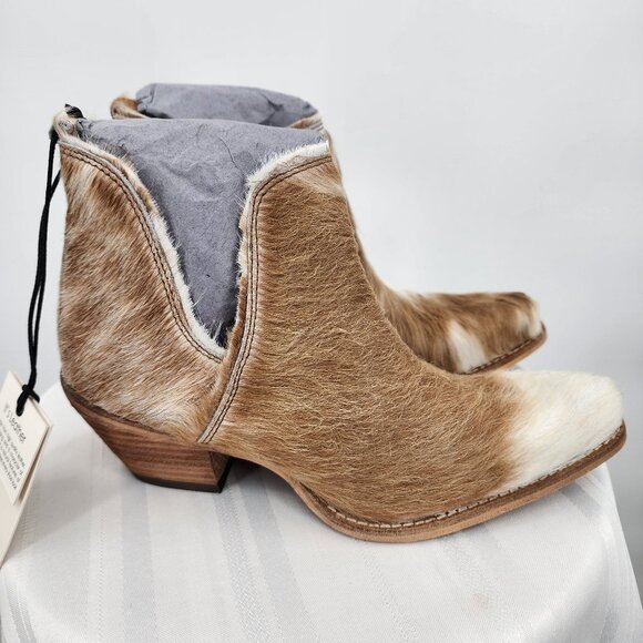 MYRA BAG Sunset Bloom Hair On Shortie Split  Cowboy Boots  6-10 NWT - Picture 3 of 11